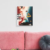 Een alternatieve realiteit 2 canvas afdruk (Insitu (Woonkamer))