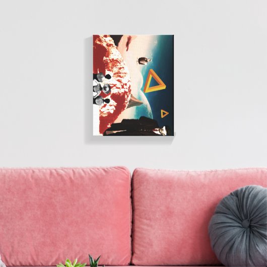 Een alternatieve realiteit 2 canvas afdruk (Insitu (Woonkamer))