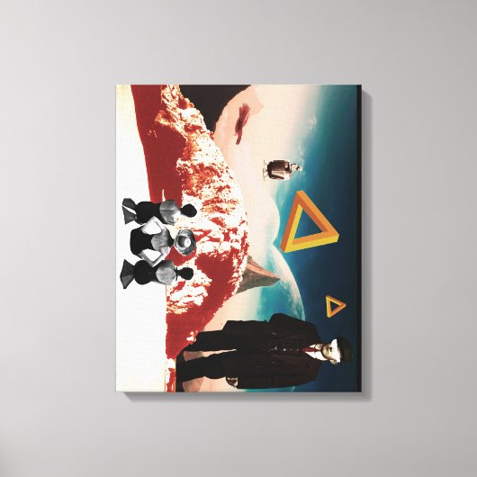 Een alternatieve realiteit 2 canvas afdruk (Voorkant)