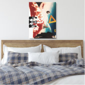 Een alternatieve realiteit 2 canvas afdruk (Insitu (Slaapkamer))