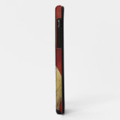 Een American Flag Persoonlijk Script iPhone Case (Achterkant/links)