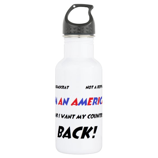 EEN AMERIKAAN WATERFLES (Voorkant)