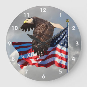 EEN AMERIKAANS 2 GROTE KLOK