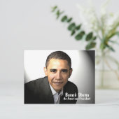 Een Amerikaans President Briefkaart (Staand voorkant)