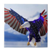 Een Amerikaanse adelaar Tegeltje (Voorkant)