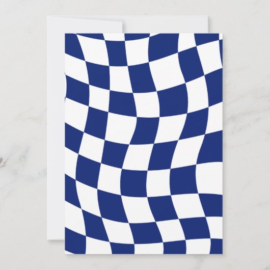 Één Amerikaanse Babe 4th van Juli Meisje 1st Verja Kaart (Achterkant)