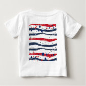 Een Amerikaanse Dude 4 juli Rood Wit Blauw Verjaar (Achterkant)