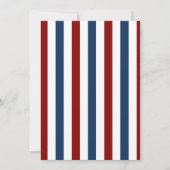 Een Amerikaanse kerel 4 juli eerste verjaardag fot Kaart (Achterkant)