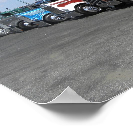 Een Amerikaanse Klassieke Poster (Hoek)