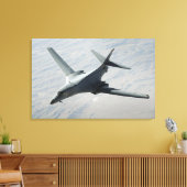 Een Amerikaanse luchtmacht B-1B-danser op gevechts Canvas Afdruk (Insitu (Woonkamer))