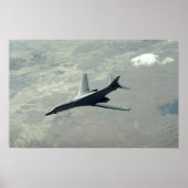 Een Amerikaanse luchtmacht B-1B-danser op gevechts Poster (Voorkant)