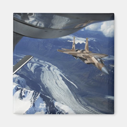 Een Amerikaanse luchtmacht F-15C Eagle die zichzel Magneet (Voorkant)