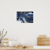 Een Amerikaanse luchtmacht F-15C Eagle die zichzel Poster (Keuken)