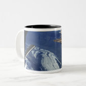 Een Amerikaanse luchtmacht F-15C Eagle die zichzel Tweekleurige Koffiemok (Voorkant links)