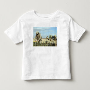 Een Amerikaanse marine bereidt howitzer-rondes voo Kinder Shirts