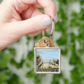 Een Amerikaanse marine bereidt howitzer-rondes voo Sleutelhanger (Hand)