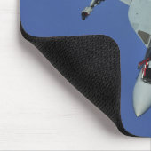 Een Amerikaanse marine F/A-18F Super Hornet tijden Muismat (Hoek)