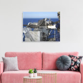 Een Amerikaanse marine Gunner's Mate Canvas Afdruk (Insitu (Woonkamer))