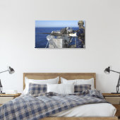 Een Amerikaanse marine Gunner's Mate Canvas Afdruk (Insitu (Slaapkamer))