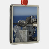 Een Amerikaanse marine Gunner's Mate Metalen Ornament (Rechts)