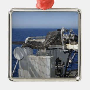 Een Amerikaanse marine Gunner's Mate Metalen Ornament