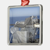 Een Amerikaanse marine Gunner's Mate Metalen Ornament (Links)