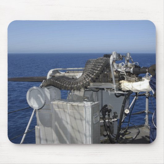 Een Amerikaanse marine Gunner's Mate Muismat (Voorkant)