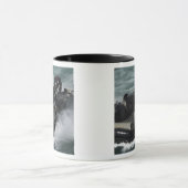 Een Amerikaanse marine landings Craft Air Cushion Mok (Midden)