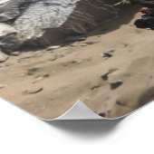 Een Amerikaanse marine vuurt een mortier in Salina Poster (Hoek)