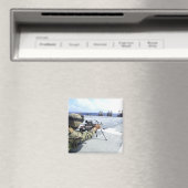 Een Amerikaanse marinier die zijn wapen aanpast Magneet (Insitu (Vaatwasser))