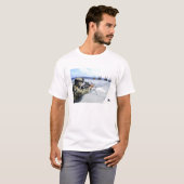 Een Amerikaanse marinier die zijn wapen aanpast T-shirt (Voorkant volledig)