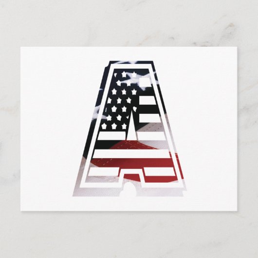 Een Amerikaanse scriptfab cool Briefkaart (Voorkant)