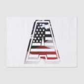 Een Amerikaanse scriptfab cool Tissuepapier (Voorkant)