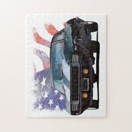 Een Amerikaanse spierwagen Legpuzzel