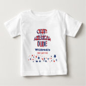 Een Amerikaanse vent 4 juli Rood Wit Blauwe Verjaa (Voorkant)