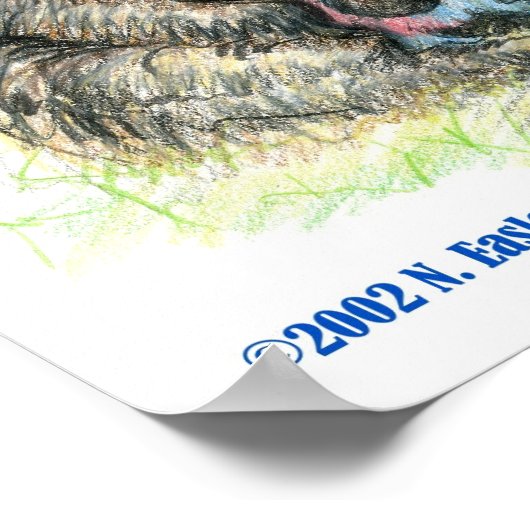 Een Amerikaanse zomer (landschap) Poster (Hoek)