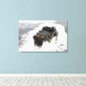 Een amfibievoertuig 2 canvas afdruk (Insitu (Houten vloer))