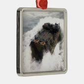 Een amfibievoertuig 2 metalen ornament (Rechts)