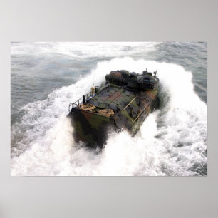 Een amfibievoertuig 2 poster