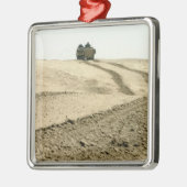 Een amfibievoertuig metalen ornament (Links)