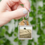 Een amfibievoertuig sleutelhanger (Hand)