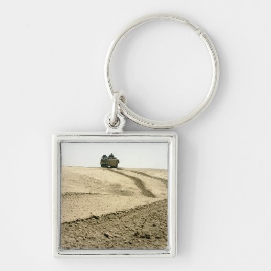 Een amfibievoertuig sleutelhanger (Voorkant)