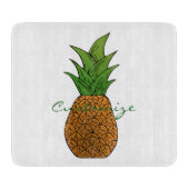 Eén ananas Thunder_Cove Snijplank (Voorkant)