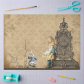 Een ander Alice in het Ontwerp van de Reeks van Wo Tissuepapier (Craft)