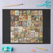 Een ander Alice in het Ontwerp van de Reeks van Wo Tissuepapier (Craft)