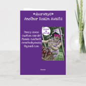 Een ander alm wacht op kaart (Achterkant)