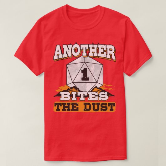 Een ander bijt in het stof 1 t-shirt (Design voorkant)