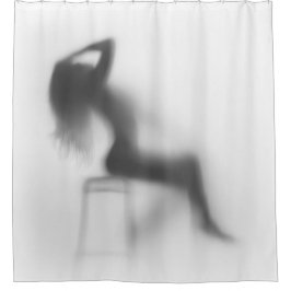 Een ander die dat Sexy Meisje in je douche is Douchegordijn