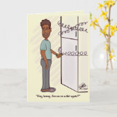 Een ander dieet vrouwen gevouwen Wenskaart Kaart (Gele Bloem)