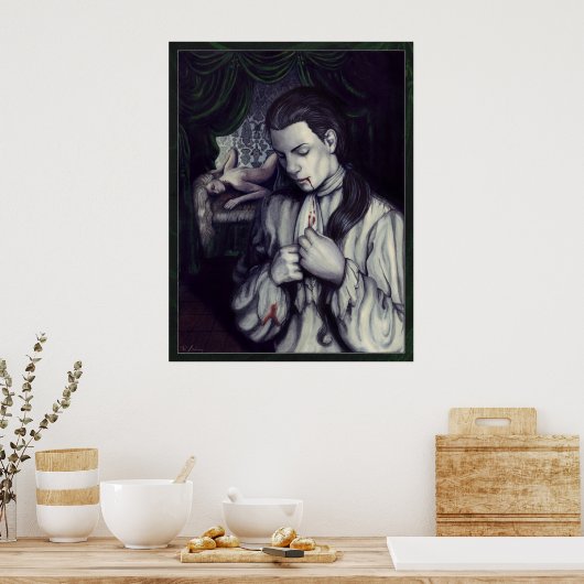 Een ander geruïneerd Poster (Keuken)